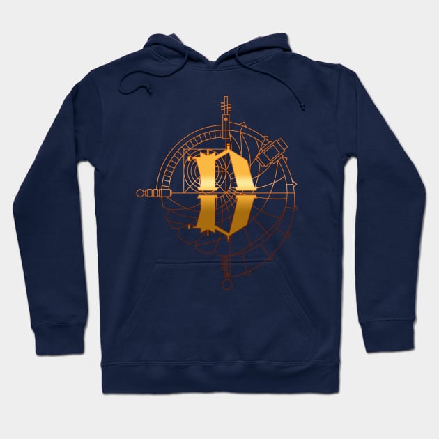 Visionary's Land Hoodie by Maxigregrze